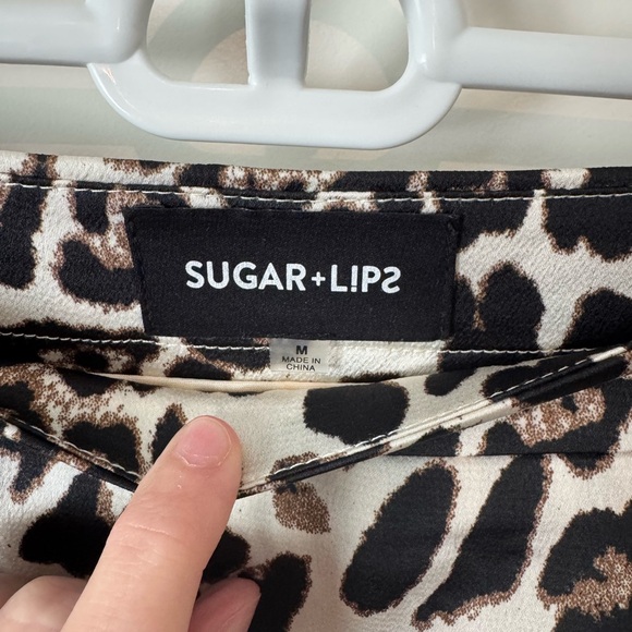 Sugarlips Animal Print Midi Skirt - Picture 3 of 4